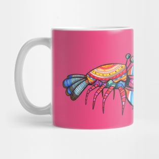 crustacean with vivid colors in itself Mug